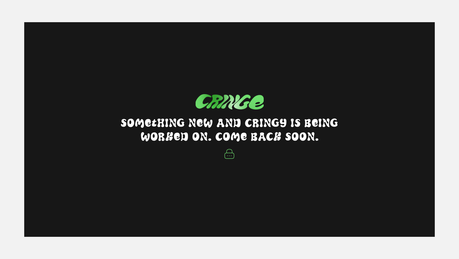 CringeMag website redesign